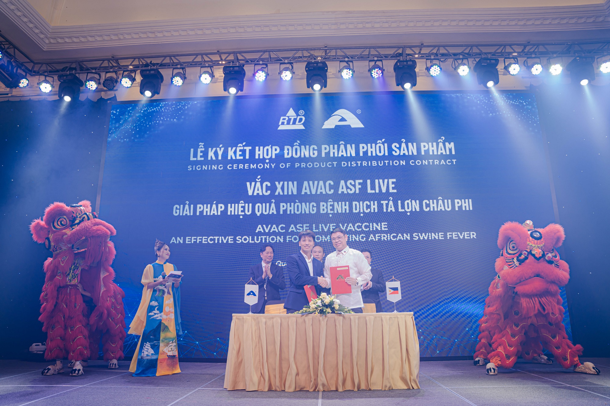 Vắc xin Dịch tả lợn châu Phi AVAC ASF LIVE chính thức được xuất khẩu